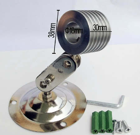 18mm Adjustable Holder/Clamp/Mount Heatsink Laser Module Pointer Lens Mirror