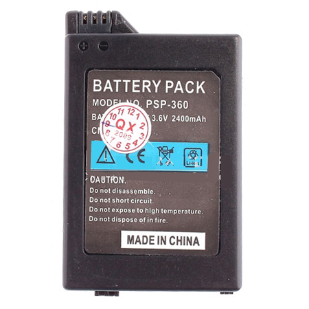 2400mAh Battery for Sony PSP PSP2000/PSP3000 F1156