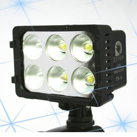 Super Power T6A LED Video Light for Canon Panasonic Camera DV Camcorder