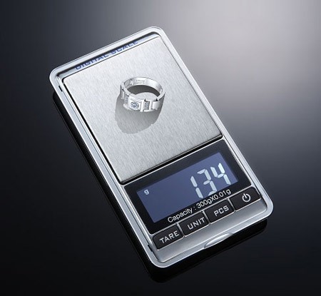 New 300g x 0.01g Mini Digital Jewelry Pocket Gram Scale