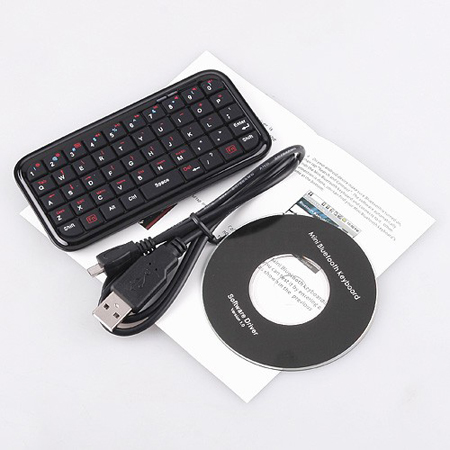 Mini Wireless Bluetooth Keyboard For PS3 Mac PC PDA