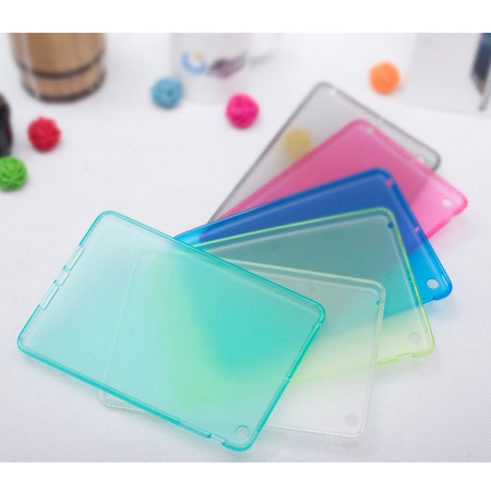 Translucent design silicon soft 

ultra-thin iPad Mini protective case cover