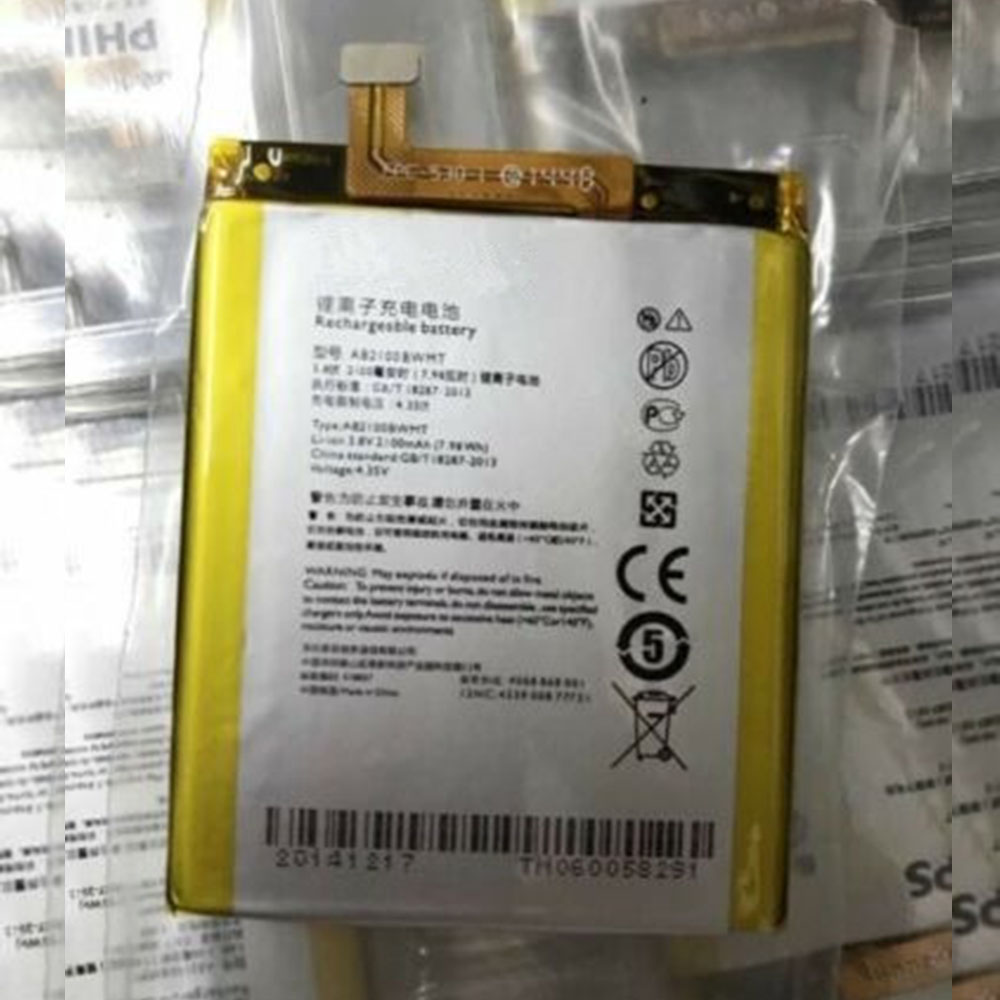 AB2100BWMT Replacement  Battery