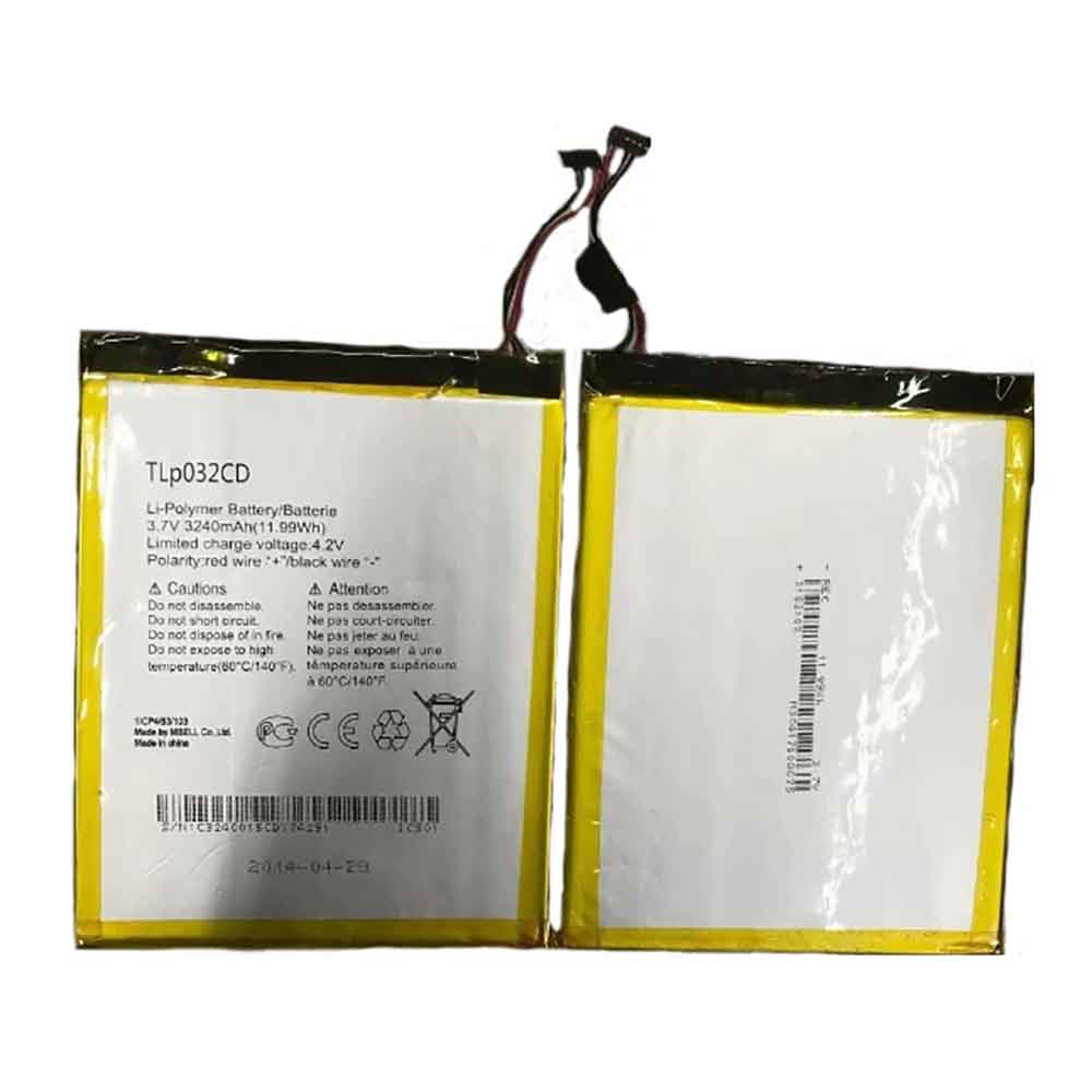 replace TLp032CD battery