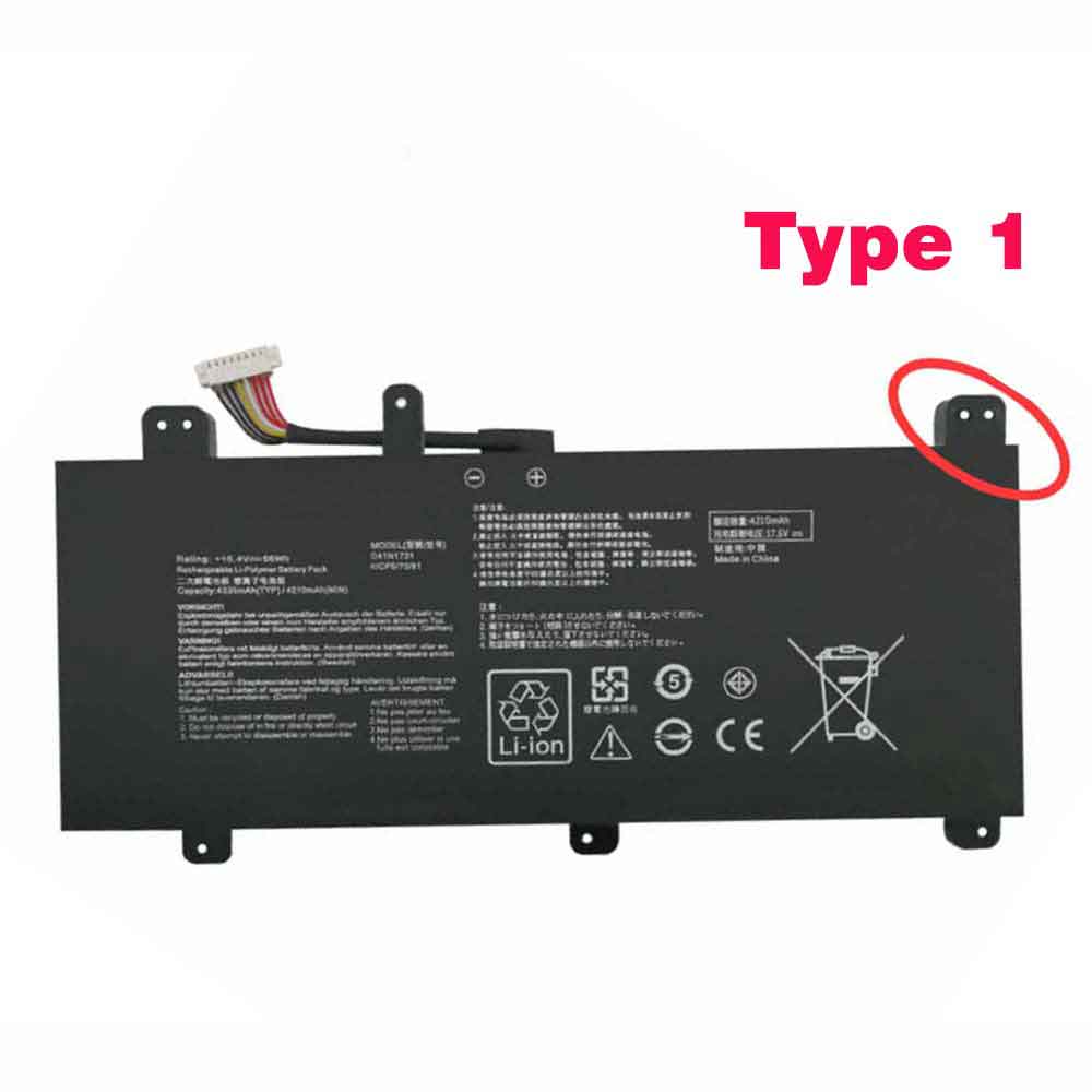 replace C41N1731 battery