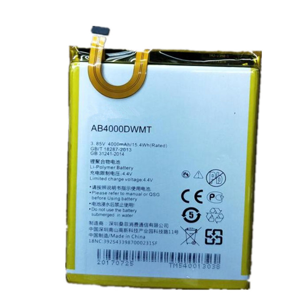 AB4000DWMV Replacement  Battery
