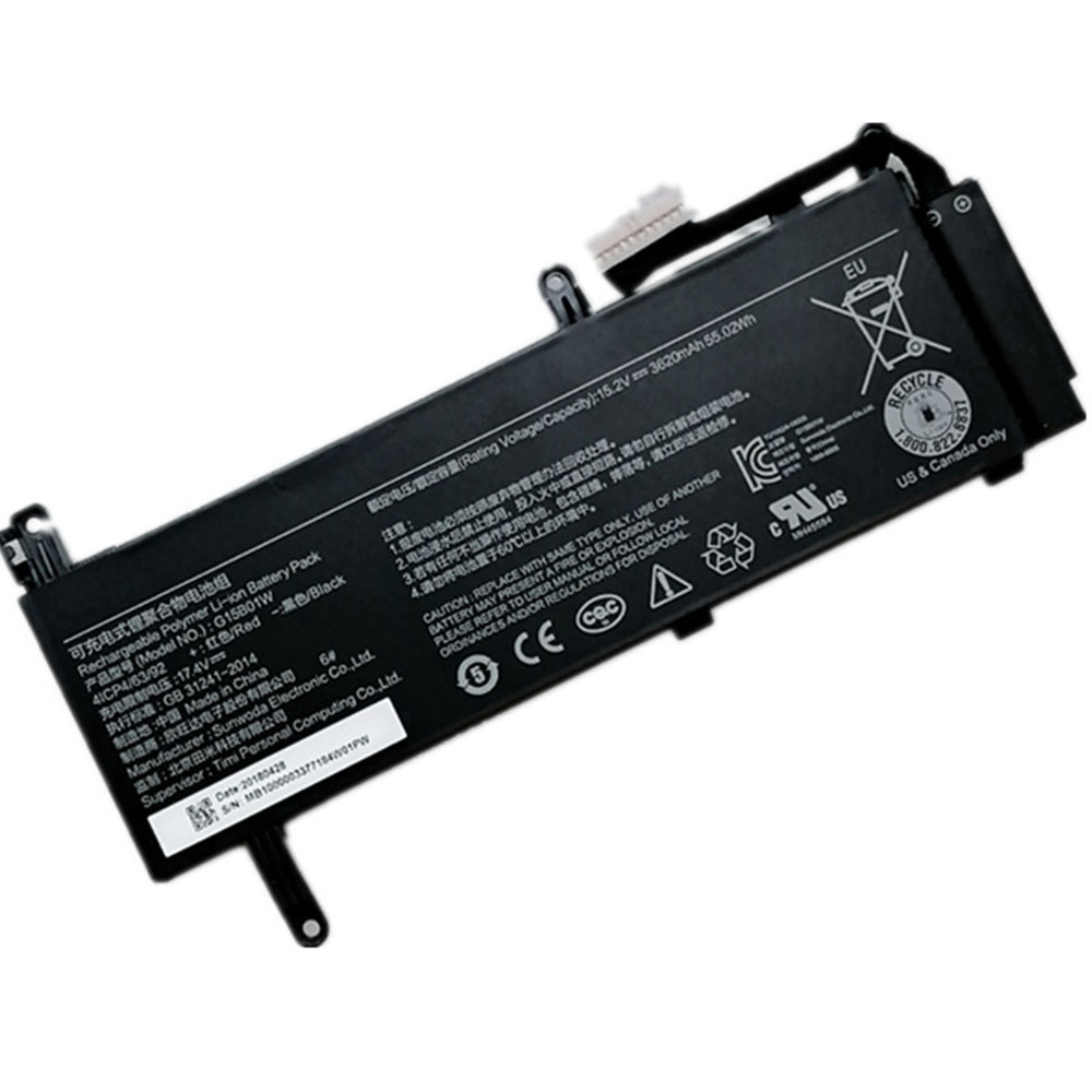 different G15B01W battery