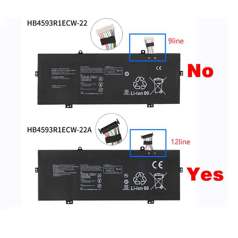 HB4593R1ECW-22A Replacement laptop Battery