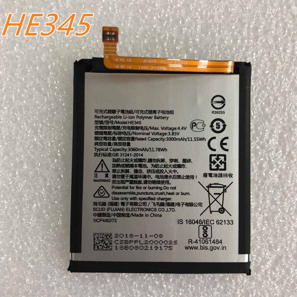 HE345 Replacement  Battery