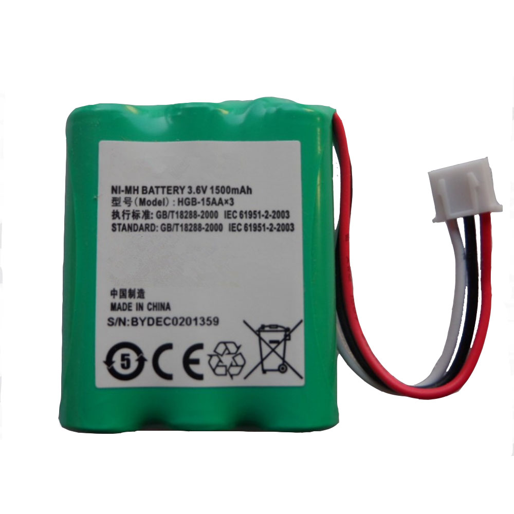 different HGB-15AAx3 battery