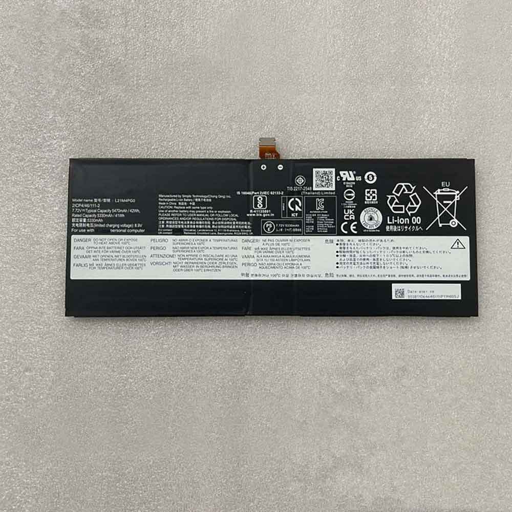 L21M4PG0 Replacement laptop Battery