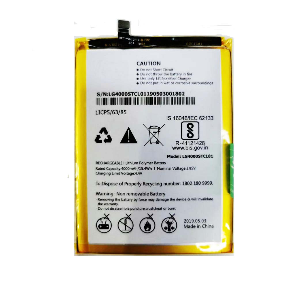 replace LG4000STCL01 battery