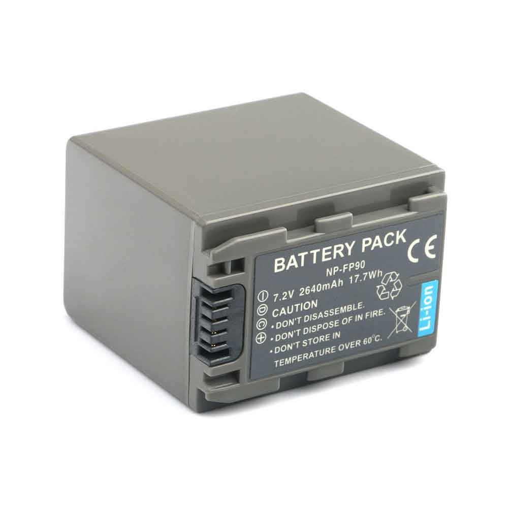 different NP-FP90 battery
