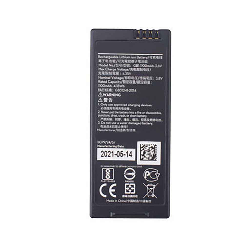 replace GB1-1100mah-3.8V battery