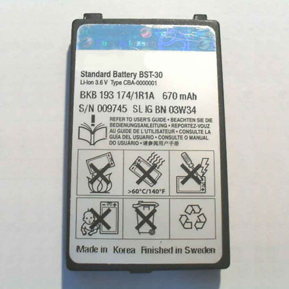 replace BST-30 battery