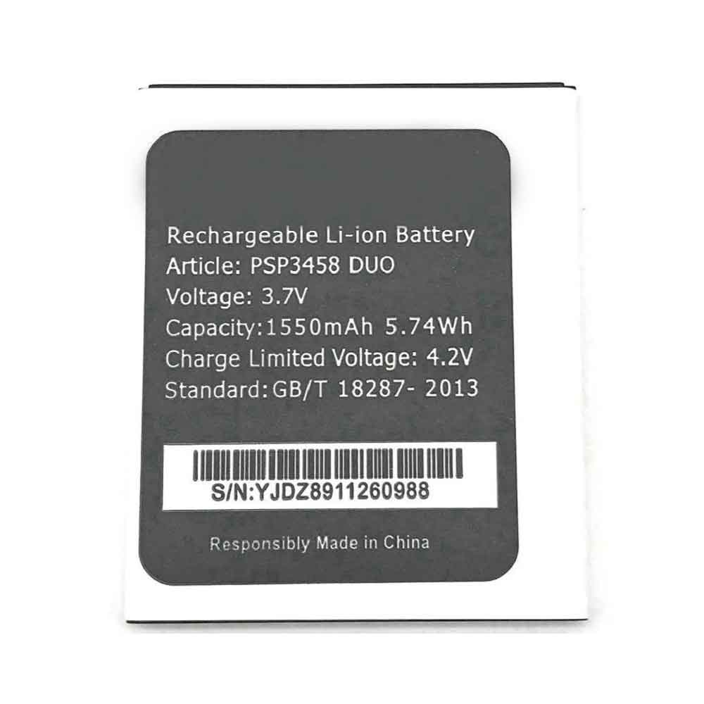 replace PSP3458-DUO battery