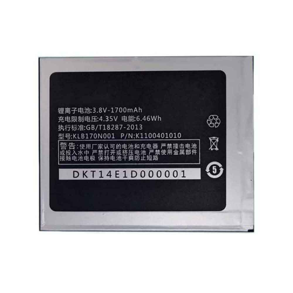 KLB170N001 Replacement  Battery