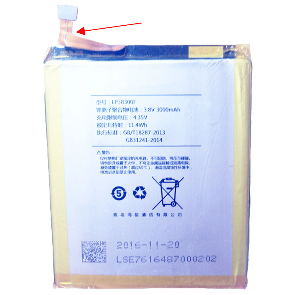 different LP38300F battery
