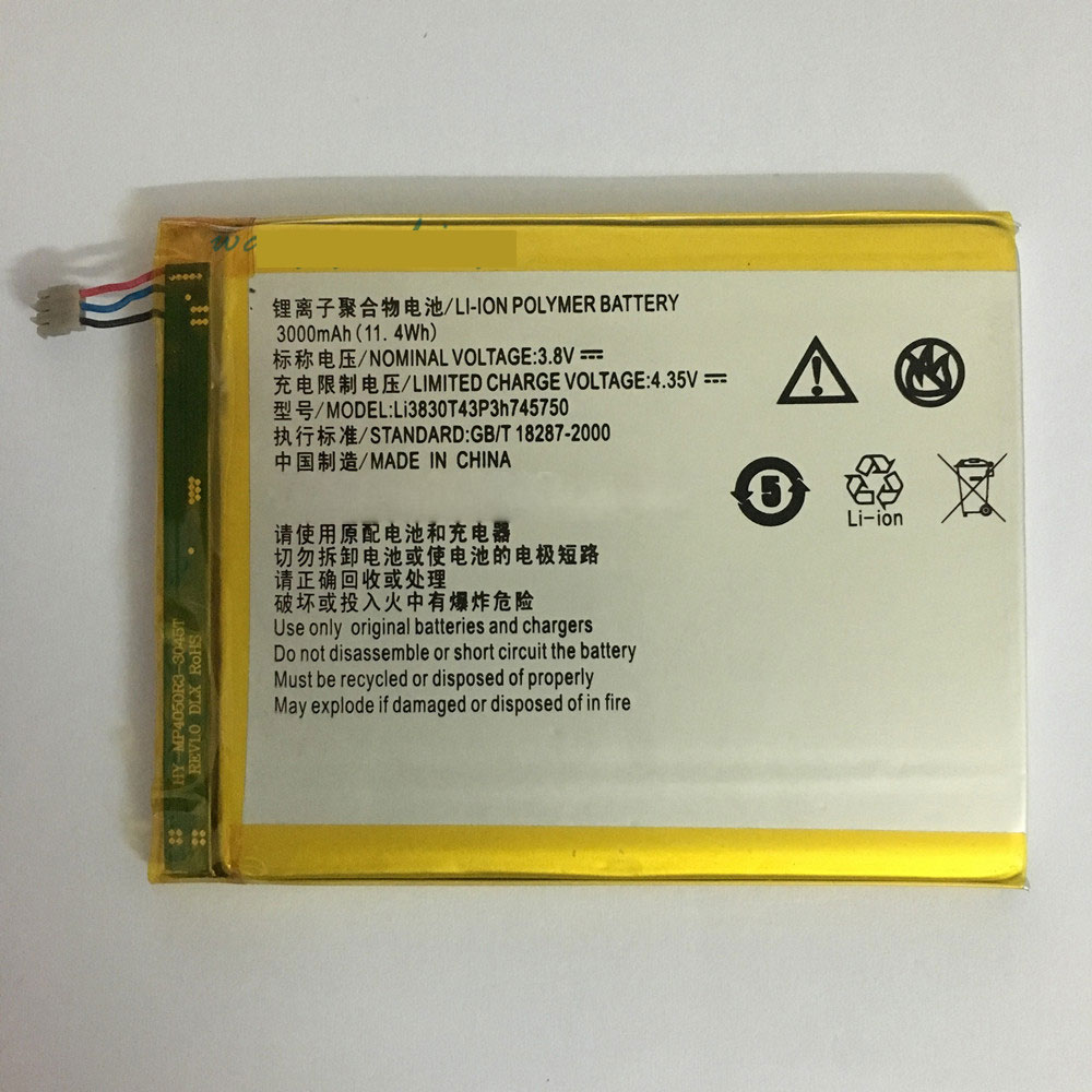 Li3830T43P3h745750 Replacement  Battery