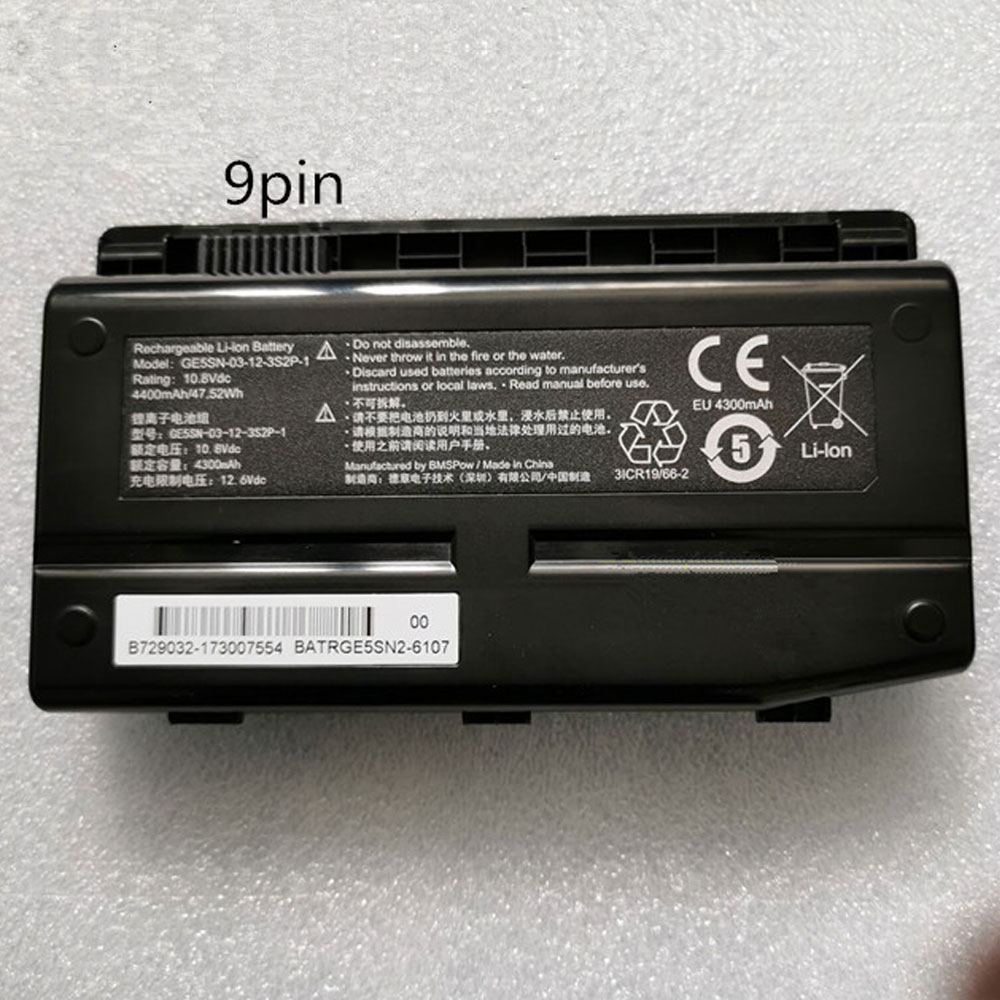 replace GE5SN-00-01-3S2P-1 battery