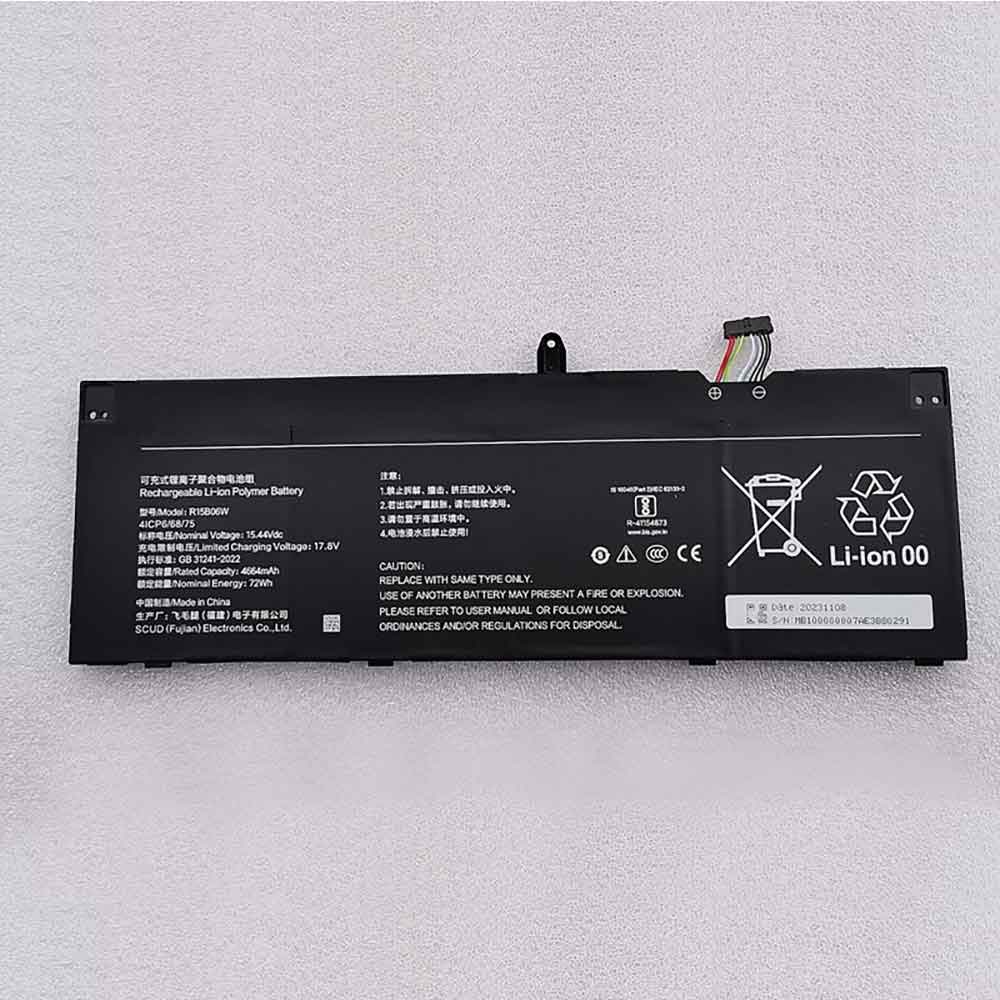 R15B06W Replacement laptop Battery