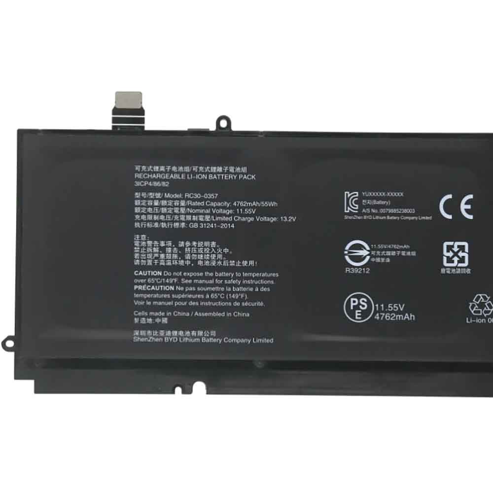 RC30-0357 Replacement laptop Battery