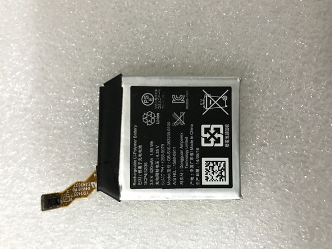 different GB-S10-353235-0100 battery