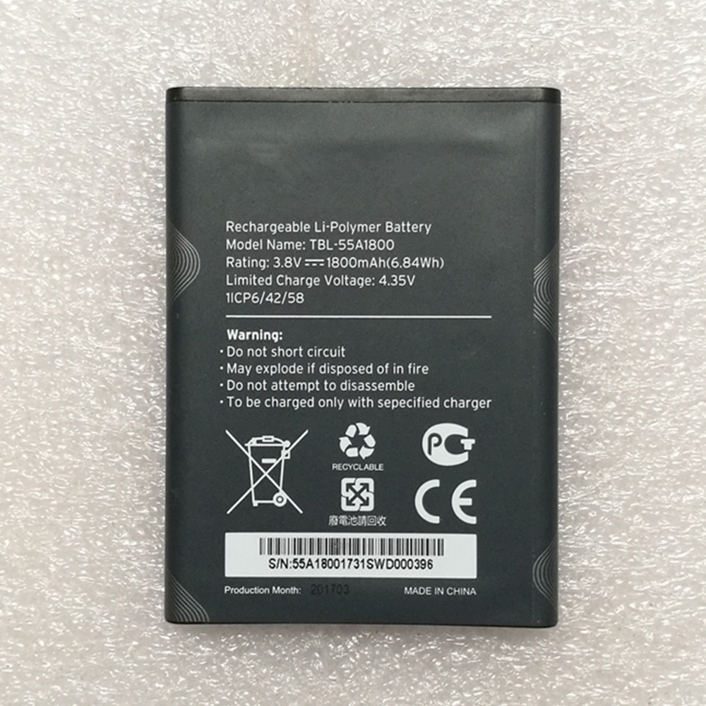 replace TBL-55A1800 battery