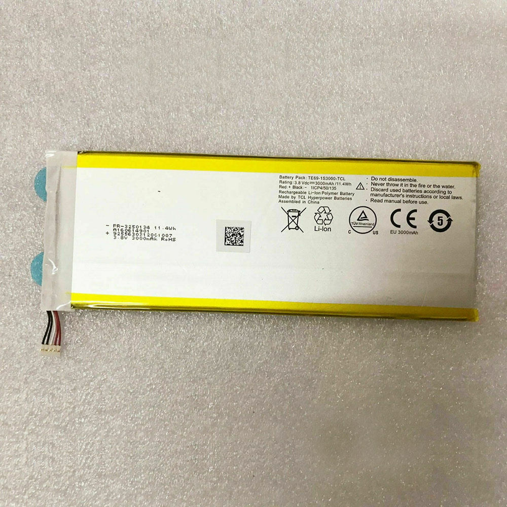replace TE69-1S3000-TCL battery