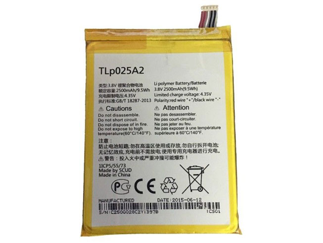 different TLp025A2 battery