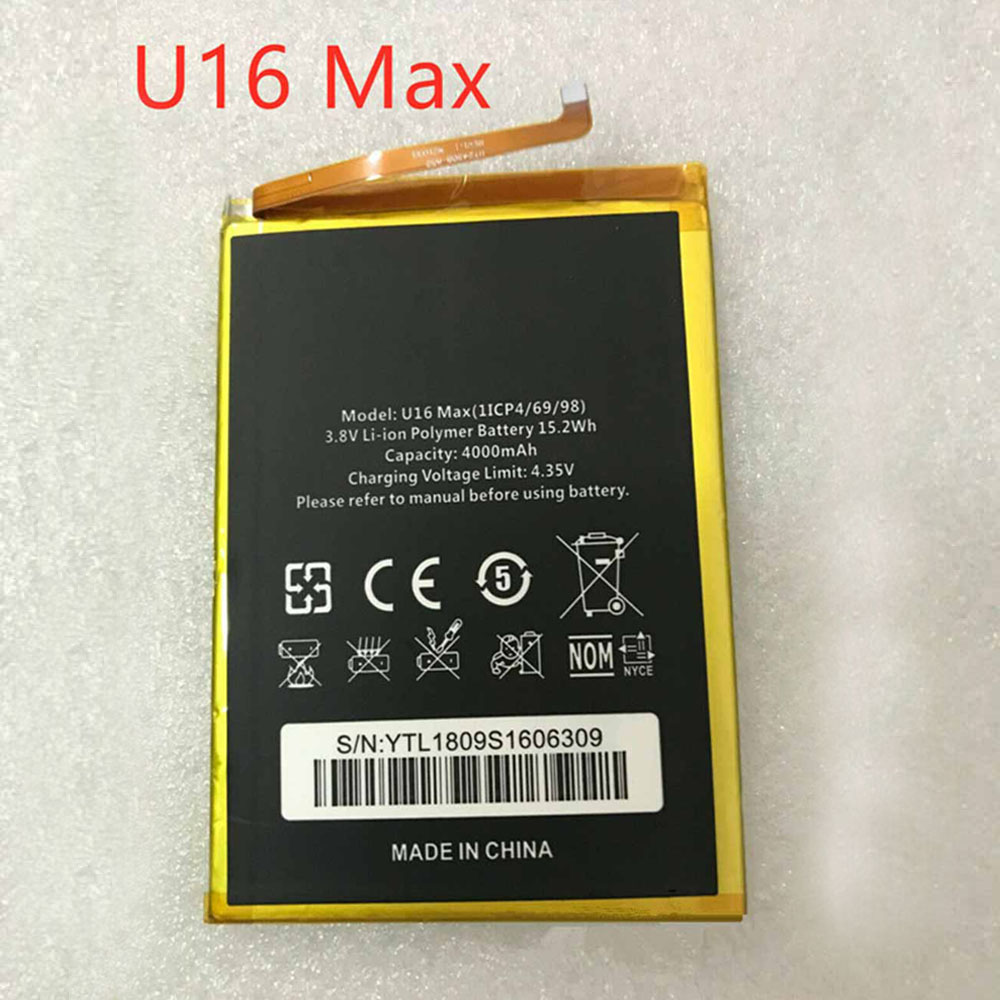 replace U16_Max battery