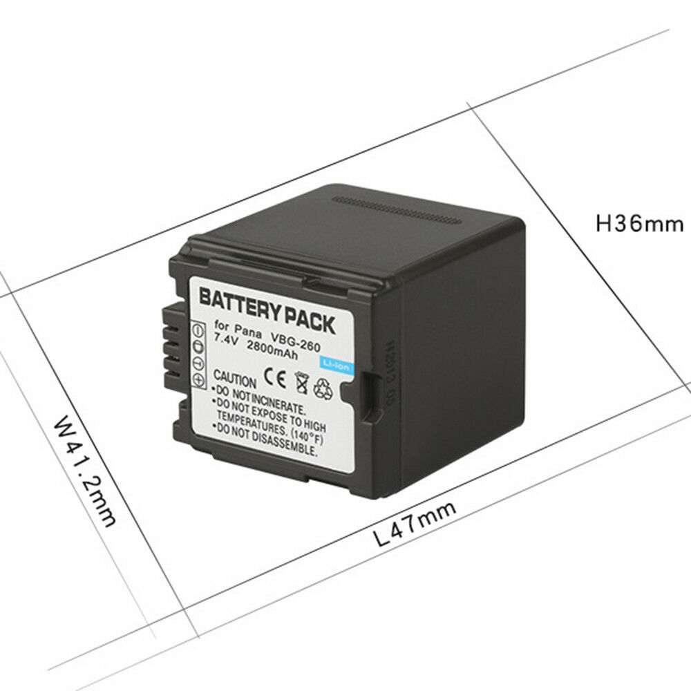 replace VW-VBG260 battery