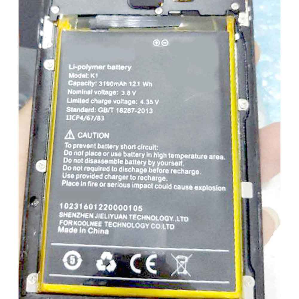 replace K1 battery