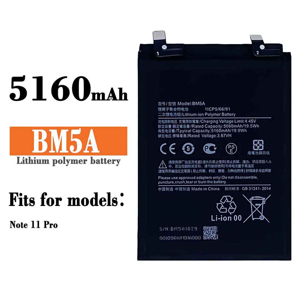 replace BM5A battery