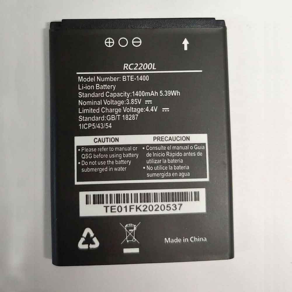 BTE-1400 Replacement laptop Battery