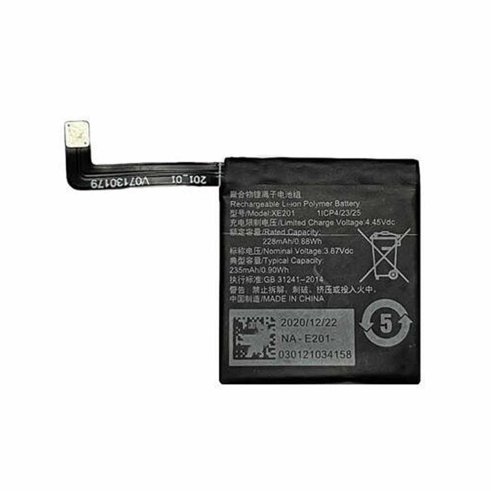 replace XE201 battery