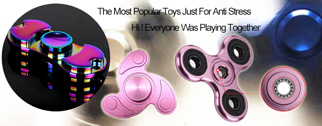 Tri-Spinner Fidget Toy